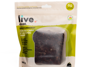 Live Organic Food Kale Caraway Slice