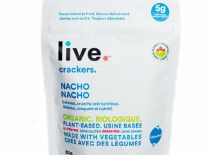 Live Organic Food Nacho Crackers