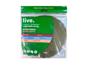 Live Organic Food Super Green Wrap