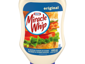 Kraft Miracle Whip Original Spread Mayonnaise, 650 ml